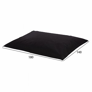 B2bmarkt ΠΟΥΦ ANSHU HM5808.04 ΜΑΥΡΟ ΜΕ UV PROTECTION 140x180 εκ.