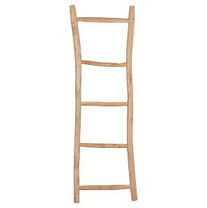 B2bmarkt ΔΙΑΚΟΣΜΗΤΙΚΗ ΣΚΑΛΑ/ΚΡΕΜΑΣΤΡΑ HM9761 ΜΑΣΙΦ ΞΥΛΟ TEAK ΣΕ ΦΥΣΙΚΟ 50x5x150Yεκ.