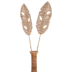 B2bmarkt ΔΙΑΚΟΣΜΗΤΙΚΟ ΦΤΕΡΟ HM7872 ΥΔΡΟΥΑΚΙΝΘΟΣ ΣΕ ΦΥΣΙΚΗ ΑΠΟΧΡΩΣΗ 32x200x3 εκ.