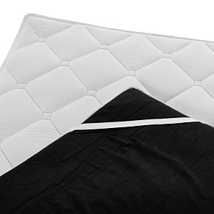 B2bmarkt ΑΝΩΣΤΡΩΜΑ HM670.07 ΜΕ FOAM ΛΕΥΚΟ 90x200x5Y εκ.