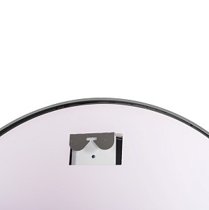 B2bmarkt ΚΑΘΡΕΠΤΗΣ ΤΟΙΧΟΥ ΣΤΡΟΓΓΥΛΟΣ HM9580.40 ΑΛΟΥΜΙΝΙΟ ΣΕ ΓΚΡΙ-ΦΩΤΙΣΜΟΣ LED Φ60x3εκ.