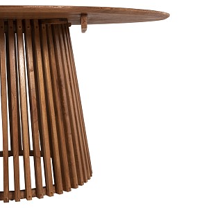 B2bmarkt ΤΡΑΠΕΖΙ ΤΡΑΠΕΖΑΡΙΑΣ FRANTZ HM9457.11 ΜΑΣΙΦ MINDI ΞΥΛΟ ΣΕ ΦΥΣΙΚΟ Φ150x75Υεκ.