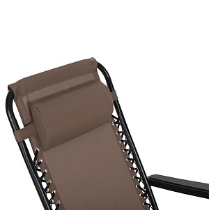 B2bmarkt ΠΟΛΥΘΡΟΝΑ RELAX COMPANION HM5095.14 ΣΑΜΠΑΝΙ TEXTILENE-ΜΑΥΡΟ ΜΕΤΑΛΛΟ 67x145x110Υεκ.