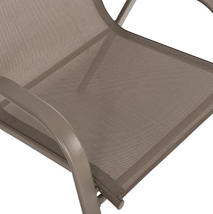 B2bmarkt ΠΟΛΥΘΡΟΝΑ ΕΞ.ΧΩΡΟΥ LEON HM5000.04 ΜΕΤΑΛΛΙΚΗ ΣΑΜΠΑΝΙ ΜΕ TEXTILENE ΣΑΜΠΑΝΙ 54x70x93Υεκ