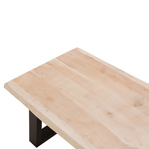 B2bmarkt ΤΡΑΠΕΖΙ ΣΑΛΟΝΙΟΥ SOFIA SLIM HM8502.21 ΞΥΛΟ ΑΚΑΚΙΑΣ ΣΕ ΑΝΟΙΧΤΟ ΦΥΣΙΚΟ 115x65x45Υεκ.