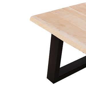 B2bmarkt ΤΡΑΠΕΖΙ ΣΑΛΟΝΙΟΥ SOFIA SLIM HM8502.21 ΞΥΛΟ ΑΚΑΚΙΑΣ ΣΕ ΑΝΟΙΧΤΟ ΦΥΣΙΚΟ 115x65x45Υεκ.