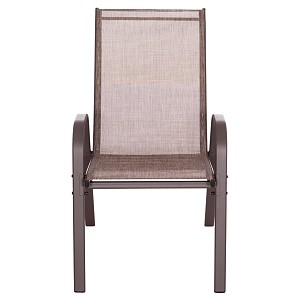 B2bmarkt ΠΟΛΥΘΡΟΝΑ ΕΞ.ΧΩΡΟΥ LEON HM5000.42 ΜΕΤΑΛΛΙΚΗ ΚΑΦΕ K/D- ΣΕΤ 4 ΤΜΧ-55x70x91Υεκ.