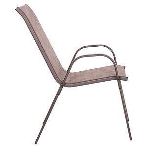 B2bmarkt ΠΟΛΥΘΡΟΝΑ ΕΞ.ΧΩΡΟΥ LEON HM5000.42 ΜΕΤΑΛΛΙΚΗ ΚΑΦΕ K/D- ΣΕΤ 4 ΤΜΧ-55x70x91Υεκ.