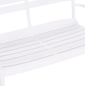 B2bmarkt ΠΑΓΚΑΚΙ ΠΟΛΥΠΡΟΠΥΛΕΝΙΟΥ 2ΘΕΣΙΟ KORVER HM6332.01 ΛΕΥΚΟ 113x65x76Υεκ.