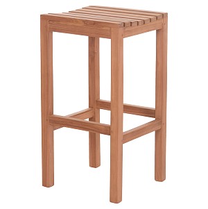 B2bmarkt ΣΚΑΜΠΟ ΜΠΑΡ NIKOL HM18109 ΞΥΛΟ ΤΕΑΚ ΣΕ ΦΥΣΙΚΟ 40x40x77Υεκ.