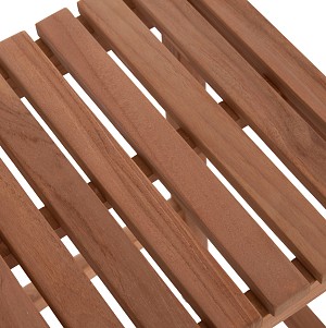 B2bmarkt ΣΚΑΜΠΟ ΜΠΑΡ NIKOL HM18109 ΞΥΛΟ ΤΕΑΚ ΣΕ ΦΥΣΙΚΟ 40x40x77Υεκ.