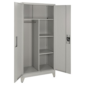 B2bmarkt ΝΤΟΥΛΑΠΑ ΜΕΤΑΛΛΙΚΗ ΜΕ ΠΟΔΙΑ CLOD HM11998 2ΦΥΛΛΗ ΜΕ ΧΩΡΙΣΜΑ-ΑΝΟΙΧΤΟ ΓΚΡΙ 90Χ40Χ190Yεκ