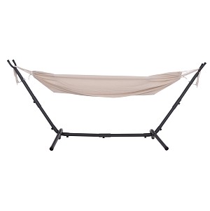 B2bmarkt ΑΙΩΡΑ CRAVE HM6304.02 ΑΝΘΡΑΚΙ ΜΕΤΑΛΛΙΚΟΣ ΣΚΕΛΕΤΟΣ--ΜΠΕΖ ΥΦΑΣΜΑ 265x93x105Υεκ