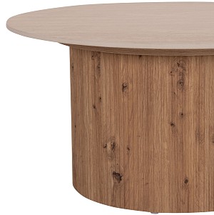 B2bmarkt ΤΡΑΠΕΖΙ ΣΑΛΟΝΙΟΥ TWIL HM18325 ΚΕΡΑΜΙΚΟ TOP ΟΨΗ ΤΡΑΒΕΡΤΙΝΑΣ-MDF ΒΑΣΗ Φ80x40Υεκ