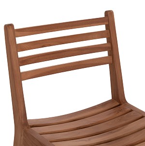 B2bmarkt ΚΑΡΕΚΛΑ ΕΞΩΤ.ΧΩΡΟΥ PAVEL HM6615 ΞΥΛΟ TEAK--ΦΥΣΙΚΟ ΧΡΩΜΑ 46x54x78Υεκ.