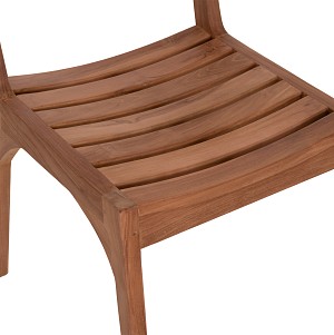 B2bmarkt ΚΑΡΕΚΛΑ ΕΞΩΤ.ΧΩΡΟΥ PAVEL HM6615 ΞΥΛΟ TEAK--ΦΥΣΙΚΟ ΧΡΩΜΑ 46x54x78Υεκ.