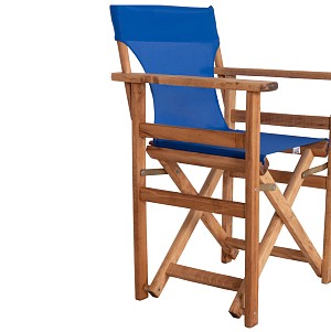 B2bmarkt ΠΟΛΥΘΡΟΝΑ ΣΚΗΝΟΘΕΤΗ ΜΕ ΠΑΝΙ TEXTILENE ΜΠΛΕ ΛΗΜΝΟΣ HM10543.01 ΞΥΛΟ ΟΞΙΑΣ 57x54x88,5Υεκ