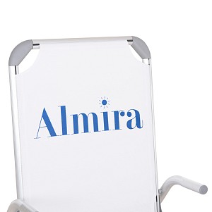 B2bmarkt ΚΑΡΕΚΛΑΚΙ ΠΑΡΑΛΙΑΣ ΑΛΟΥΜΙΝΙΟΥ ΒΑΡ.ΤΥΠΟΥ ΥΠΕΡΥΨΩΜΕΝΟ ALMIRA HM6431.03 ΛΕΥΚΟ 53x68x80Υεκ
