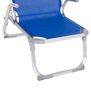 B2bmarkt ΚΑΡΕΚΛΑΚΙ ΠΑΡΑΛΙΑΣ ΑΛΟΥΜΙΝΙΟΥ ΒΑΡ.ΤΥΠΟΥ ΥΠΕΡΥΨΩΜΕΝΟ ALMIRA HM6431.01 ΜΠΛΕ 53x68x80Υεκ