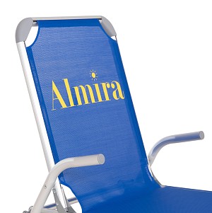 B2bmarkt ΚΑΡΕΚΛΑΚΙ ΠΑΡΑΛΙΑΣ ΑΛΟΥΜΙΝΙΟΥ ΒΑΡ.ΤΥΠΟΥ ΥΠΕΡΥΨΩΜΕΝΟ ALMIRA HM6431.01 ΜΠΛΕ 53x68x80Υεκ