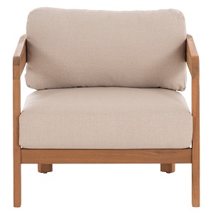 B2bmarkt ΠΟΛΥΘΡΟΝΑ LOUNGE ΕΞ.ΧΩΡΟΥ SOLARA HM6513 ΞΥΛΟ ΑΚΑΚΙΑΣ ΦΥΣΙΚΟ-ΜΑΞΙΛΑΡΙΑ ΕΚΡΟΥ 75x70x75Υεκ