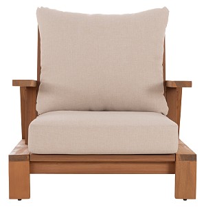 B2bmarkt ΠΟΛΥΘΡΟΝΑ LOUNGE MIREX HM6641 ΞΥΛΟ ΑΚΑΚΙΑΣ ΦΥΣΙΚΟ-ΕΚΡΟΥ ΜΑΞΙΛΑΡΙΑ 80x96x62Υεκ
