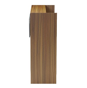 B2bmarkt ΓΡΑΦΕΙΟ ΥΠΟΔΟΧΗΣ (RECEPTION) GAND HM2154.03 ΜΕΛΑΜΙΝΗ ΚΑΡΥΔΙ/ΓΚΡΙ 95.5x40x110Υεκ