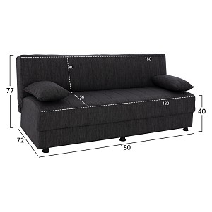 B2bmarkt ΦΟΙΤΗΤΙΚΟ ΣΕΤ ΣΑΛΟΝΙΟΥ 3ΤΜΧ HM11387 ΥΦΑΣΜΑ ΓΚΡΙ--ΜΕΛΑΜΙΝΗ SONAMA/ΓΚΡΙ--MDF ΛΕΥΚΟ ΜΑΡΜΑΡΟ