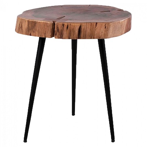 B2bmarkt ΤΡΑΠΕΖΙ ΣΑΛΟΝΙΟΥ ΒΟΗΘΗΤΙΚΟ PAXTON ΑΠΟ ΜΑΣΙΦ ΞΥΛΟ ΑΚΑΚΙΑΣ Φ29-33x47Υεκ. HM8369.11