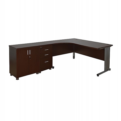 B2bmarkt ΣΕΤ ΓΡΑΦΕΙΟΥ 3ΤΜΧ ΣΕ ΧΡΩΜΑ WENGE HM10203.02L