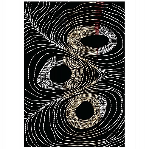 B2bmarkt ΧΑΛΙ ΣΑΛΟΝΙΟΥ ME ΚΡΟΣΙΑ JOSIANE ΜΑΥΡΟ-ΧΡΥΣΟ-ΓΚΡΙ HM7677.27 120X170 εκ.