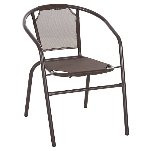 B2bmarkt ΠΟΛΥΘΡΟΝΑ ΕΞ.ΧΩΡΟΥ LEDAN HM5977.02 ΜΕΤΑΛΛO & TEXTILENE ΚΑΦΕ 55x58x72Υεκ.