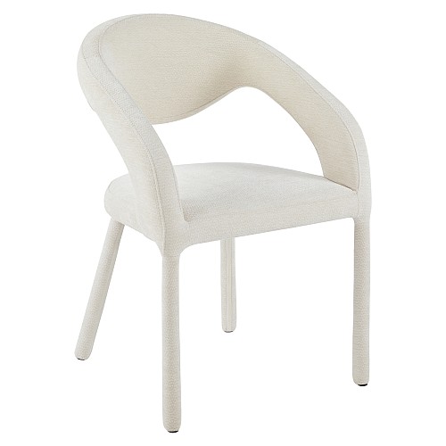 B2bmarkt ΠΟΛΥΘΡΟΝΑ ΤΡΑΠΕΖΑΡΙΑΣ OFILIA HM18363.02 ΕΚΡΟΥ ΥΦΑΣΜΑ 58x54,5x85,5Υεκ