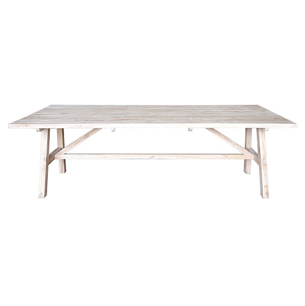 B2bmarkt ΤΡΑΠΕΖΙ ΑΠΟ ΞΥΛΟ ΜΑΣΙΦ ΤΕΑΚ 220X100X78Υεκ.HM9390.01