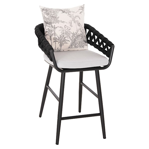 B2bmarkt ΣΚΑΜΠΟ ΑΛΟΥΜΙΝΙΟΥ CAMDEN HM6142.01 ΑΝΘΡΑΚΙ ΜΕ ΜΑΞΙΛΑΡΙ ΕΚΡΟΥ ΜΕ PRINT 56x60x108Υεκ.