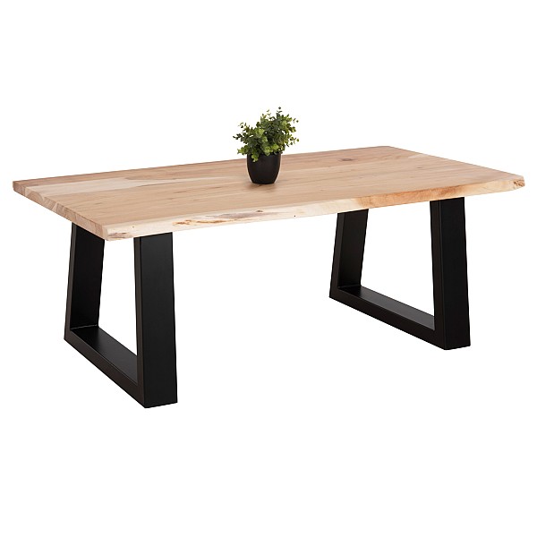 B2bmarkt ΤΡΑΠΕΖΙ ΣΑΛΟΝΙΟΥ SOFIA SLIM HM8502.21 ΞΥΛΟ ΑΚΑΚΙΑΣ ΣΕ ΑΝΟΙΧΤΟ ΦΥΣΙΚΟ 115x65x45Υεκ.