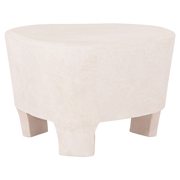 B2bmarkt ΤΡΑΠΕΖΙ ΣΑΛΟΝΙΟΥ ΣΕΙΡΑ SANTORINI HM18053 MDF ΣΕ ΥΠΟΛΕΥΚΟ ΧΡΩΜΑ 54x61x40,5Υεκ.