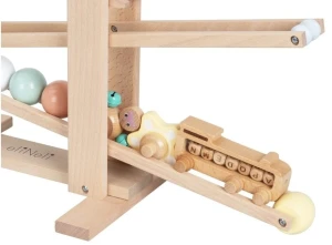 Eli Neli EliNeli XL Montessori Ξύλινη Πίστα Μπάλας & Δώρο Τρενάκι