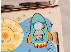 Eli Neli EliNeli Space Montessori Σπίτι Δραστηριοτήτων με Led