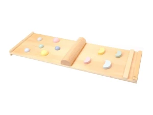 Eli Neli Montessori Pikler Color Σετ Τρίγωνο Και Ράμπα Διπλής Όψης με Επιφάνεια Αναρρίχησης