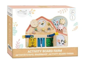 Eli Neli Montessori Farm Activity Board Ξύλινος Πίνακας Δραστηριοτήτων
