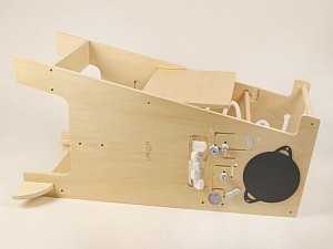 Eli Neli Montessori Universe 5in1 Ξύλινος Πύργος Εκμάθησης 90cm