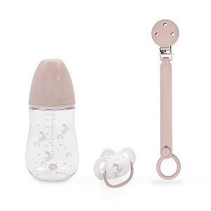 Interbaby Βρεφικό Σετ Δώρου 3 τμχ Pink
