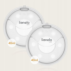 Lionelo Milky Plus Συλλέκτης Γάλακτος 2Χ40ml & θήκη