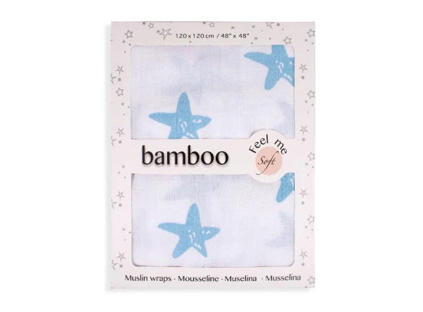 Interbaby Πάνες Κούνιας Blue 99890-01