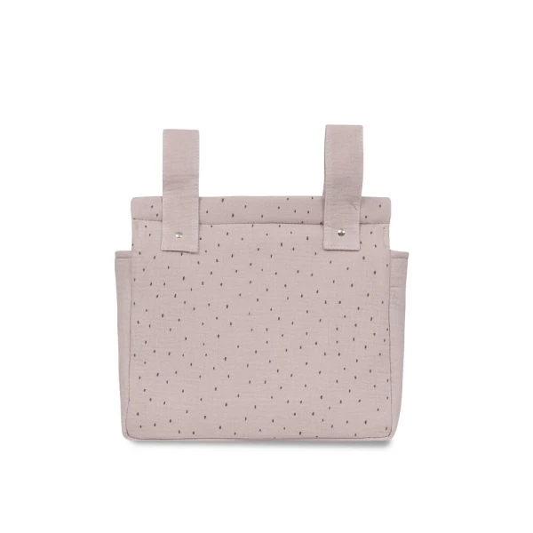 Interbaby Τσάντα Οργάνωσης Καροτσιού Μουσελίνας Puntos Pink 80630-66