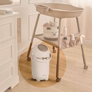 Lionelo Purebin Κάδος για Πάνες Αεροστεγής & Άοσμος Beige Sand 5901752361836