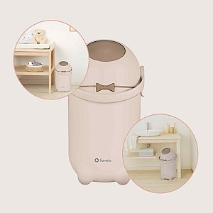 Lionelo Purebin Κάδος για Πάνες Αεροστεγής & Άοσμος Beige Sand 5901752361836