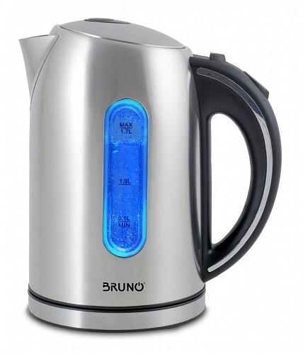BRUNO Ηλεκτρικός βραστήρας BRN-0028, 2200W, 1.7lt, βάση 360°, LED BRN-0028