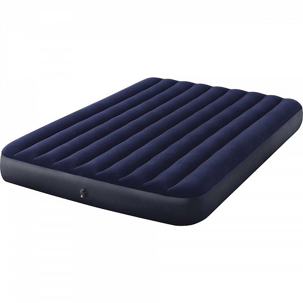 Σετ 2 Μαξιλάρια Φουσκωτό Στρώμα Ύπνου Intex Classic Downy Queen 64765